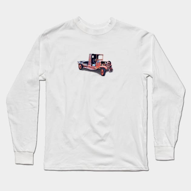 old truck Long Sleeve T-Shirt by tavartist